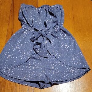 ANDREE BY UNIT Starry Night Blue Romper